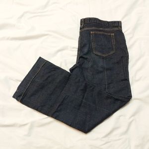 👖 GAP long and lean dark wash stretch jeans 18